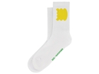 Crewsocks BKS 2025 White / Yellow