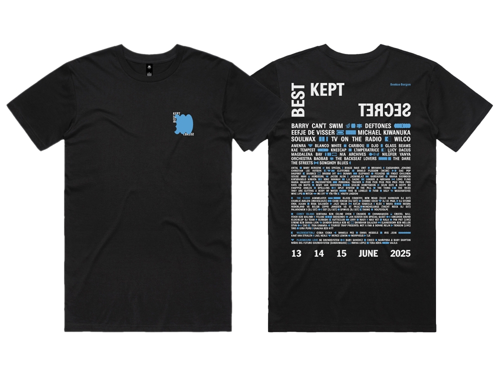 Line-up T-shirt BKS 2025 Black