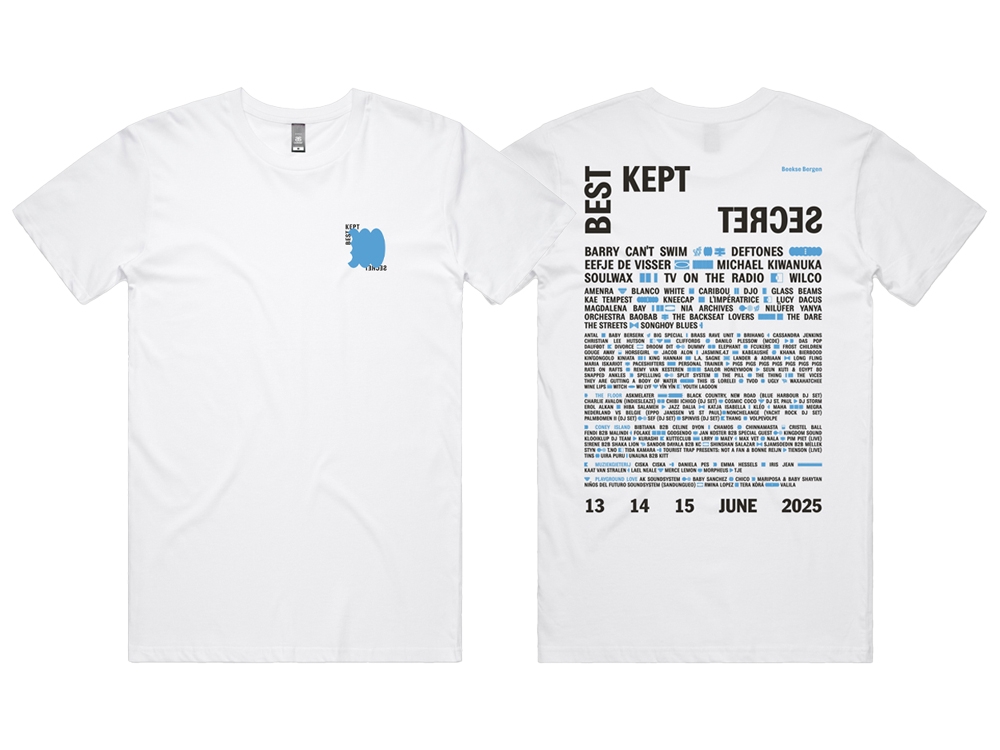 Line-up T-shirt BKS 2025 White