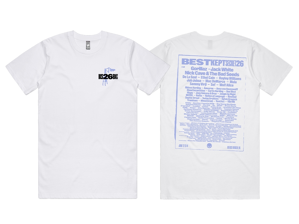 Line up t-shirt BKS 2026 Blue