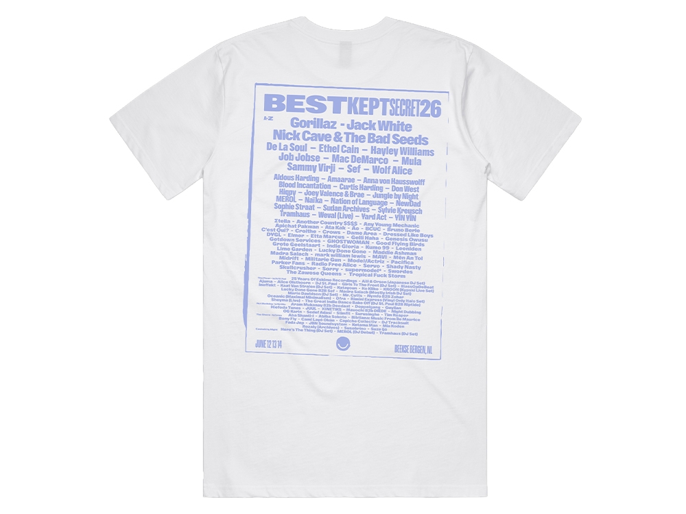 Line up t-shirt BKS 2026 Blue
