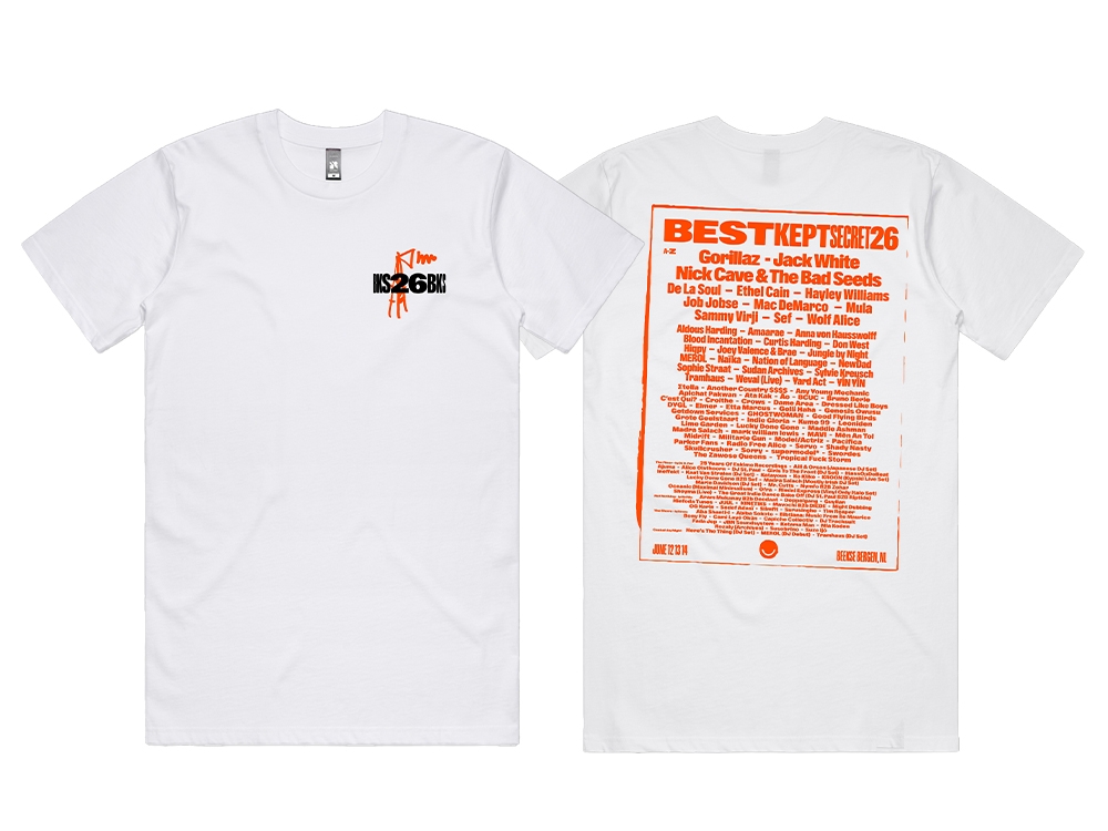 Line up t-shirt BKS 2026 Orange