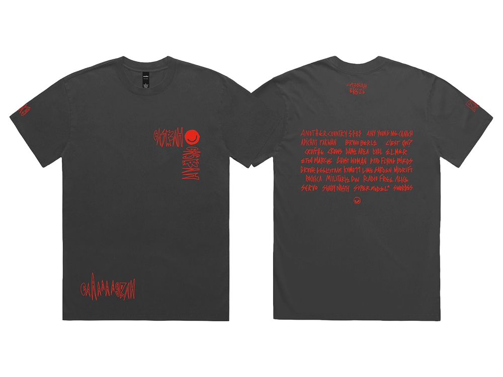 Casbah t-shirt Faded Black