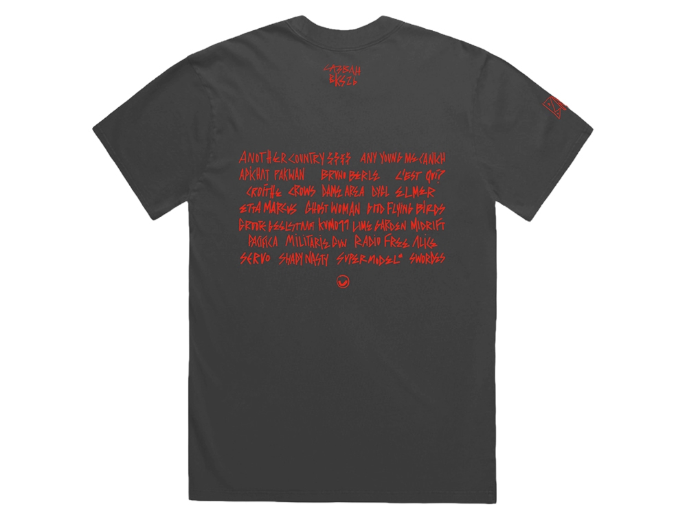 Casbah t-shirt Faded Black